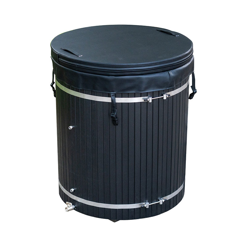 304 баспайтын болаттан жасалған төсемі бар композициялық мұз ваннасы