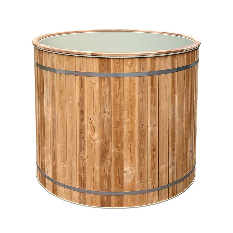 304 баспайтын болаттан жасалған төсемі бар терең суға батырылатын өлшемді салқын ванна